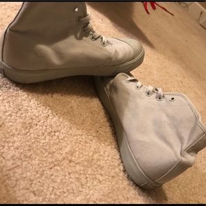 BANGS brand high top sneakers